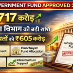ग्रामीण विभाग को ₹1,717 करोड़, पंचायतों को ₹605 करोड़ मंजूर